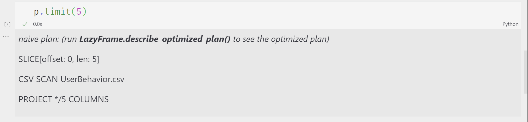polars plan